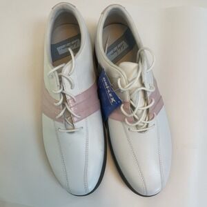 Lady Hagen Women's Golf Shoes White/Pink Size 10 New Please Read Description